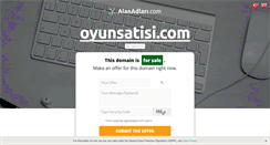 Desktop Screenshot of oyunsatisi.com